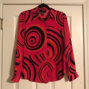 Bright Colored Button Up